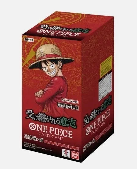 One Piece Card Game: Carrying on His Will (OP-13) Japanese Booster Box