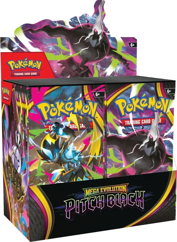 Pokemon: Mega Evolutions - Pitch Black Booster Display Box (36 Packs)