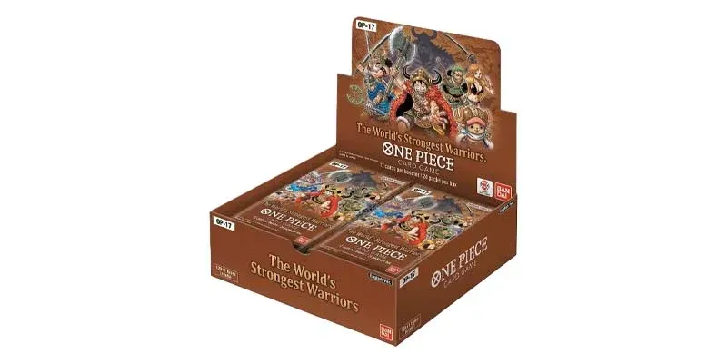 One Piece: OP17 - The World's Strongest Warriors Sealed Booster Display Box