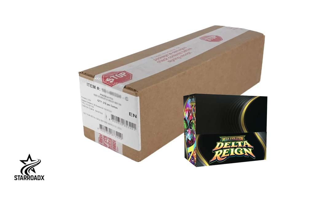 Pokemon: Mega Evolutions - DELTA REIGN 6 x Booster Display Box (SEALED CASE)