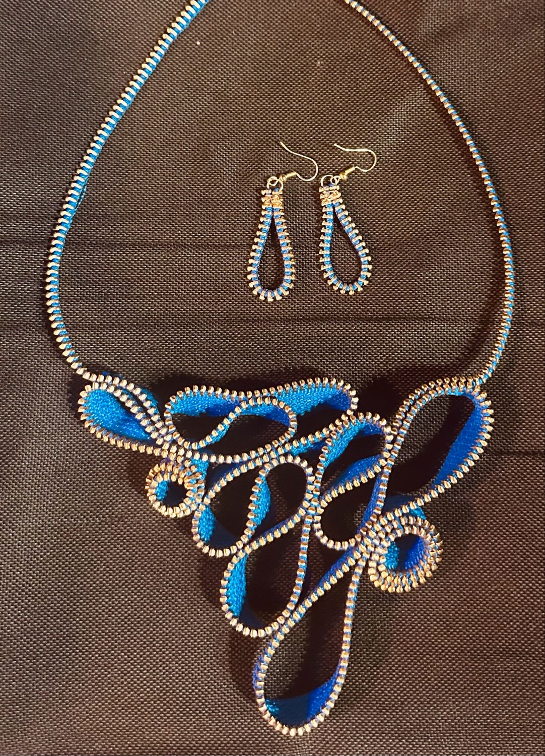 Zipper Necklace Set