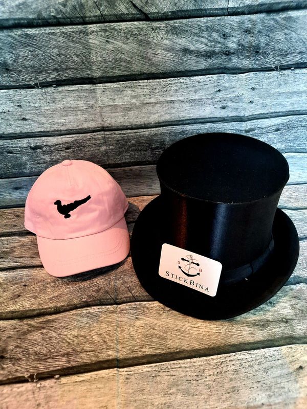 Kids Cap rosa mit Papagoy, Gildefest - StickBina