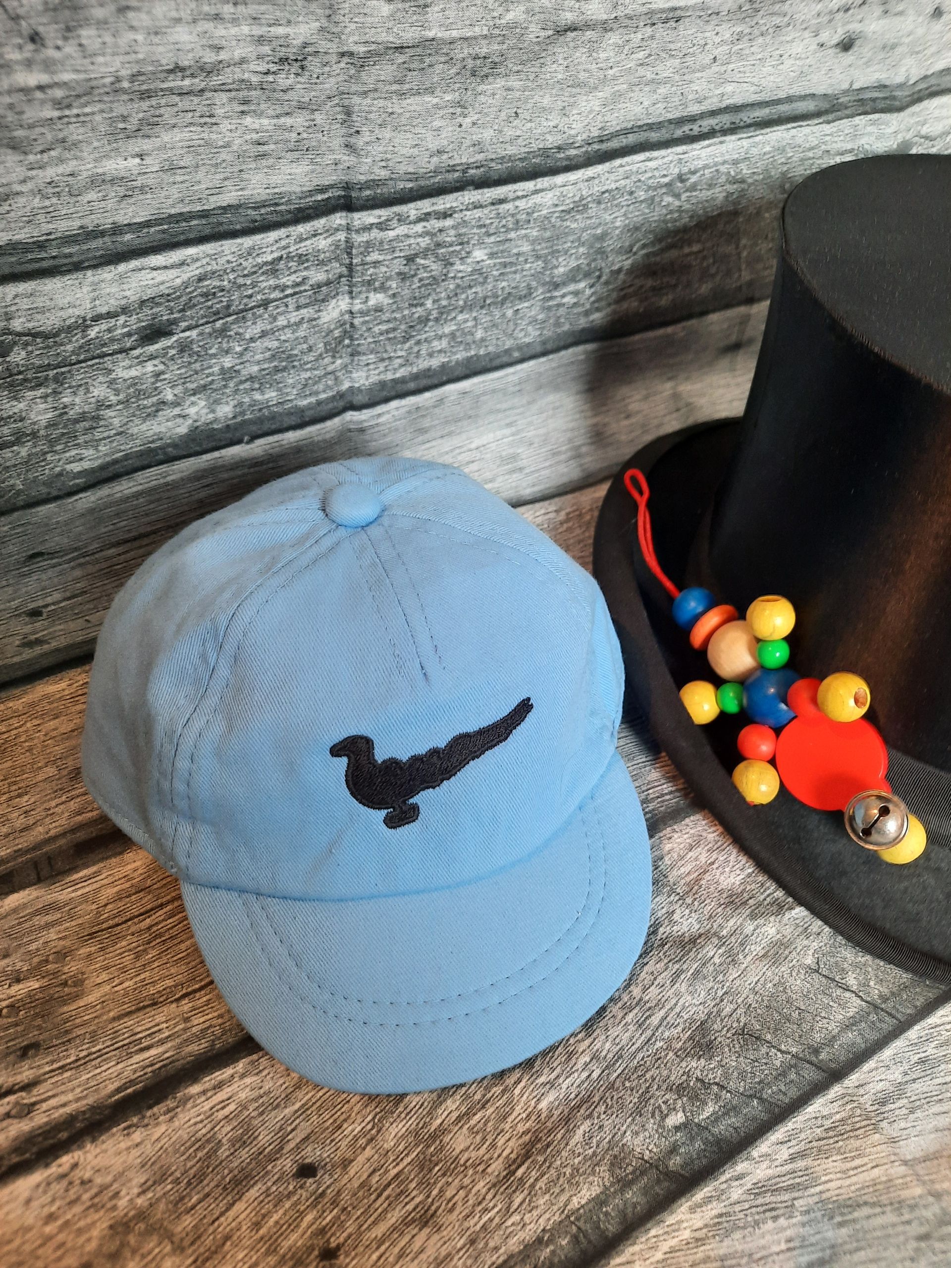 Kids Cap hellblau mit Papagoy, Gildefest - StickBina