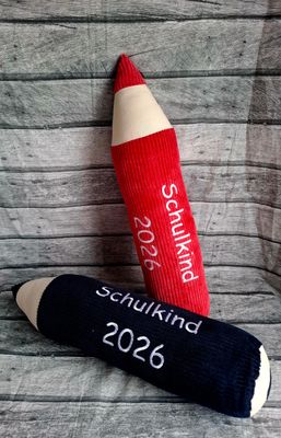 Stiftkissen, Einschulungsgschenk - StickBina