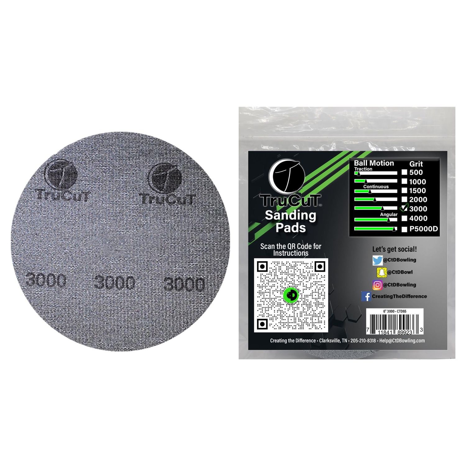 Trucut Sanding Pad 3000