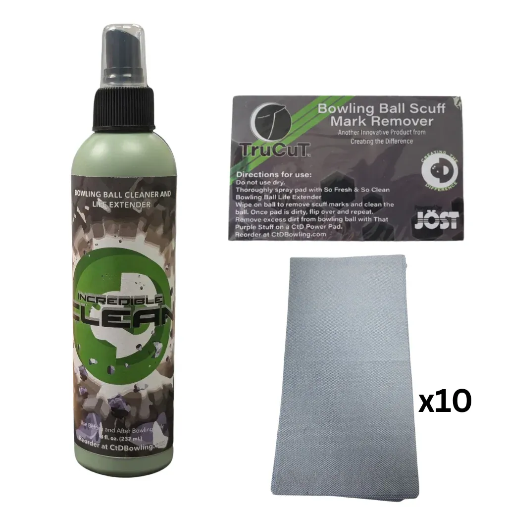 Incredible Clean ball cleaner and life extender Kit Incredible Clean ball cleaner and life extender Kit