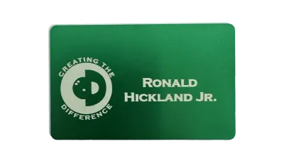 Anodized Aluminum Name Tag Anodized Aluminum Name Tag
