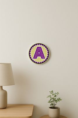 Letter muurcirkels (16x16)