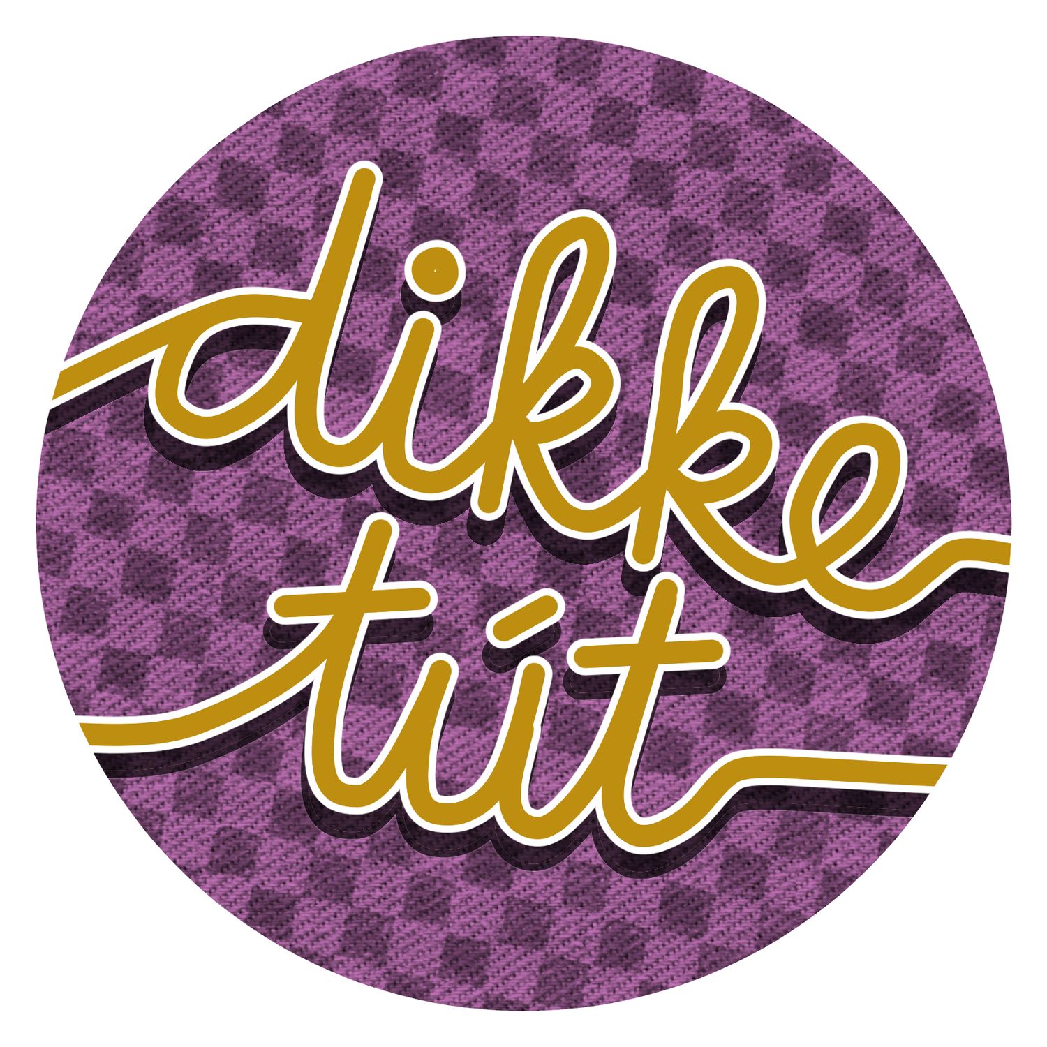 Muurcirkel Dikke tút