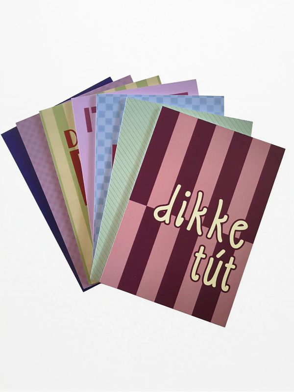 Interieurkaarten - set van 6