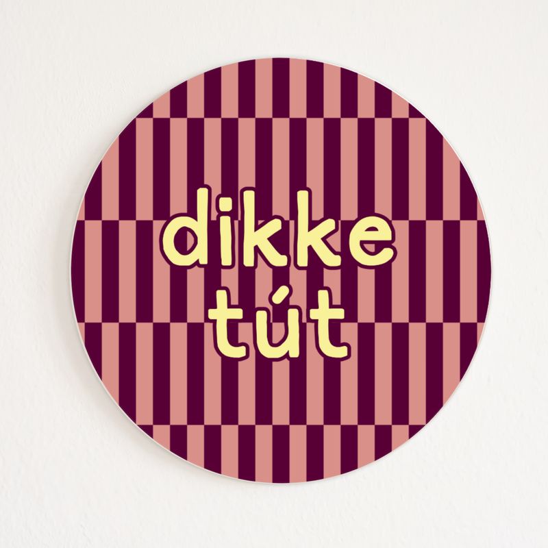Muurcirkel Dikke Tút