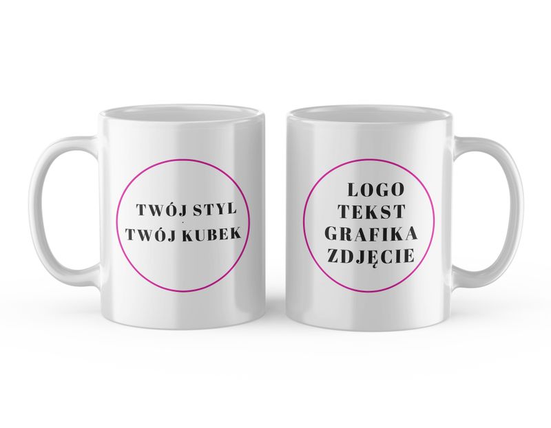 KUBEK z Twoim nadrukiem LOGO zdjęcie fotokubek