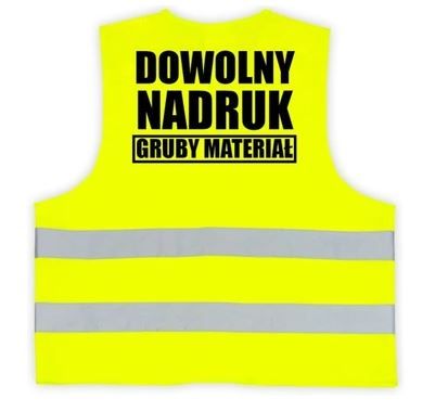 Kamizelka odblaskowa z Twoim wzorem