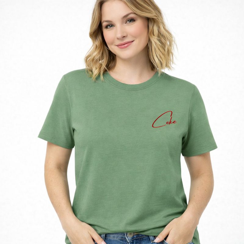 CeKe Bamboo Classic T-Shirt — Femme