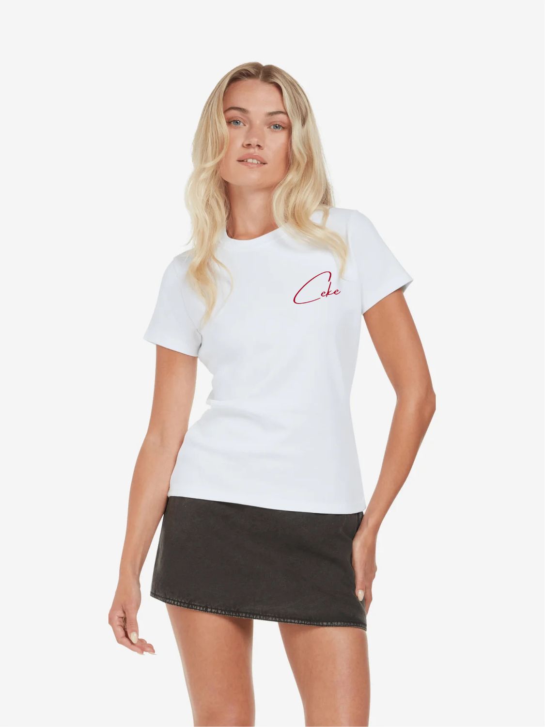 CeKe Women's Interlock T-Shirt CeKe Women's Interlock T-Shirt