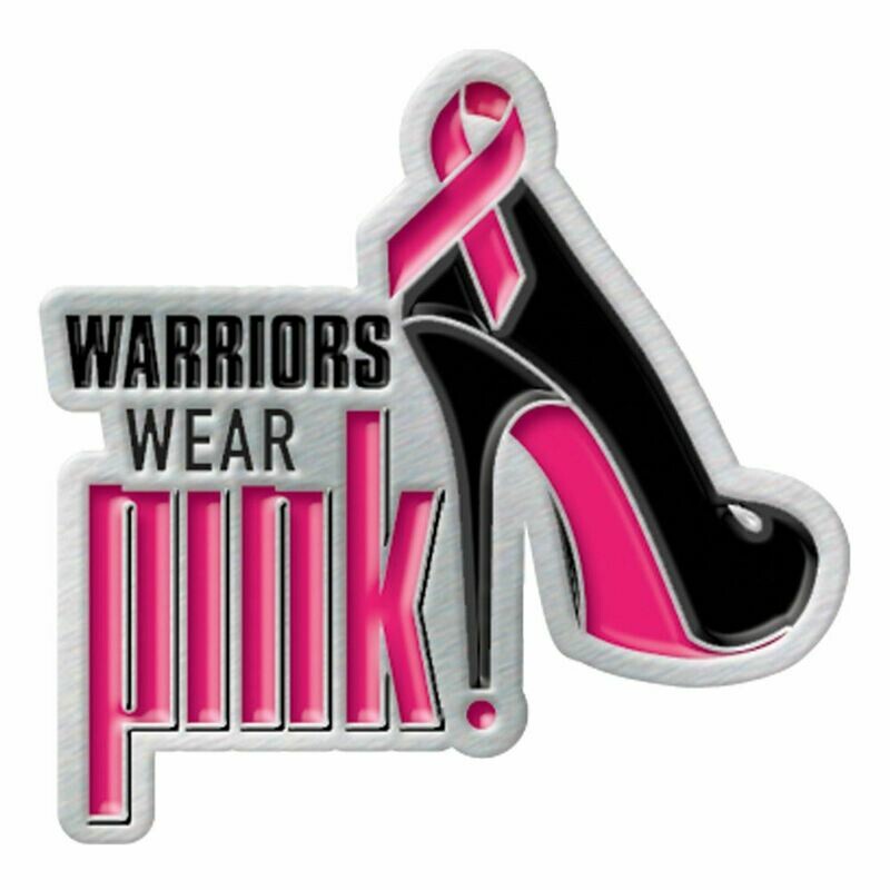 Warriors Wear Pink Stiletto Lapel