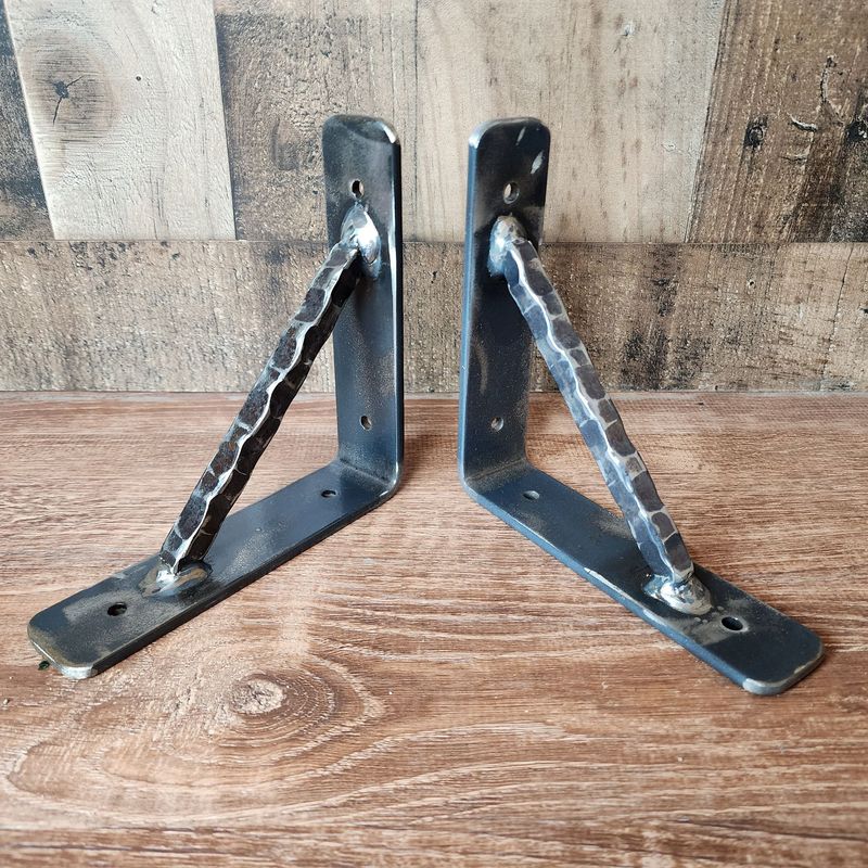 Powder Coated Heavy Duty Metal Decorative Shelf Brackets