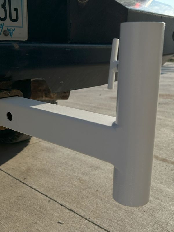 Powder Coated Flagpole Wall Mount Bracket