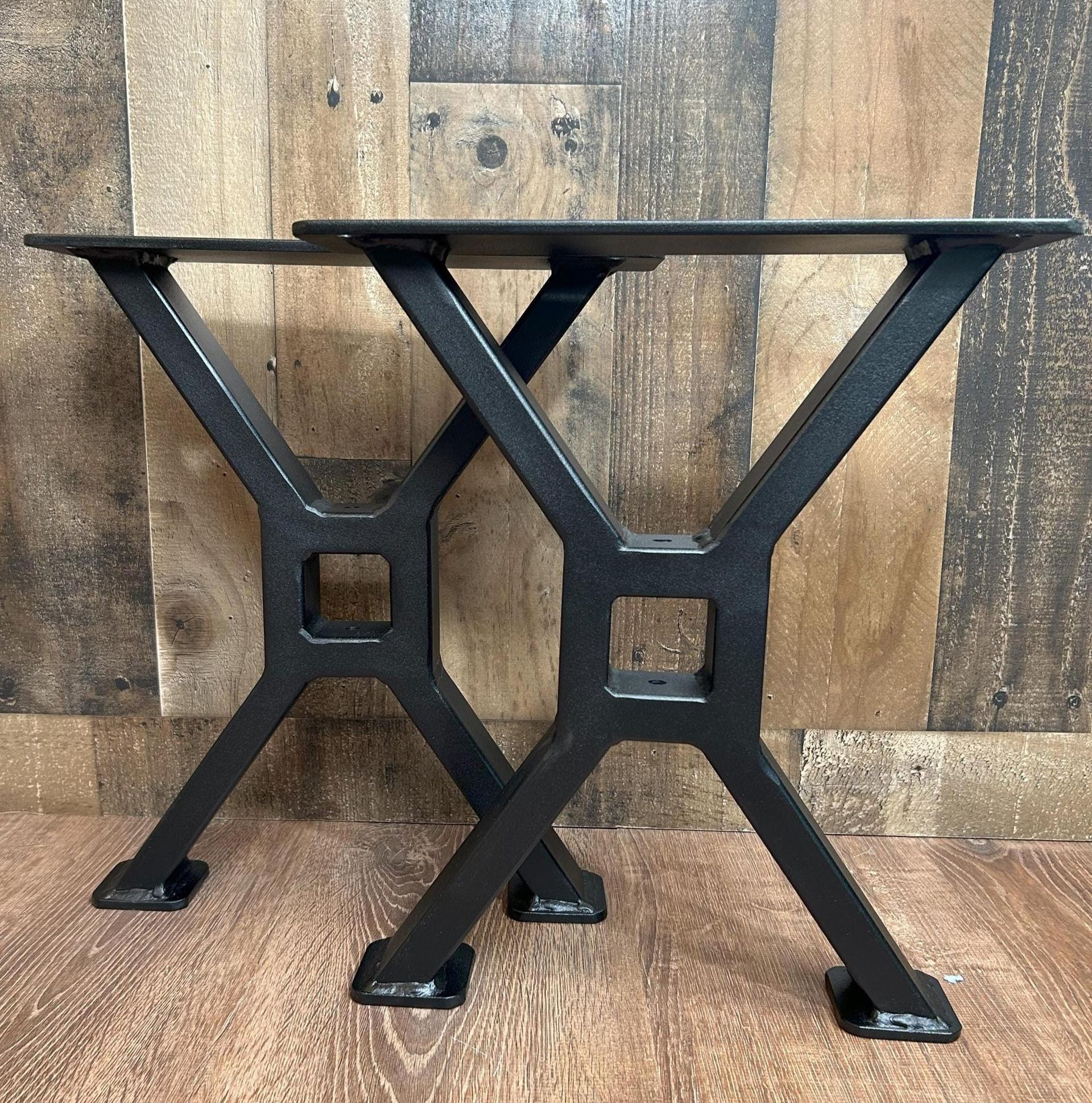 X Style Beam Heavy Duty American Made Bench Legs (Set of Two)