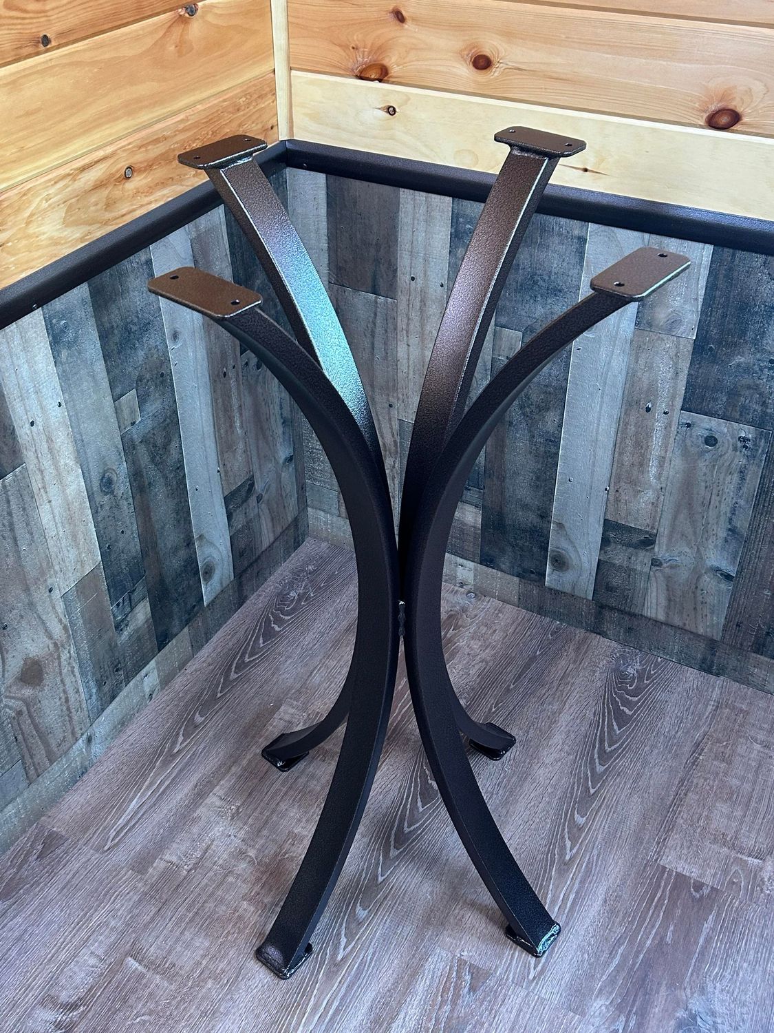 Heavy Duty Curve Style American Made Pedestal Base