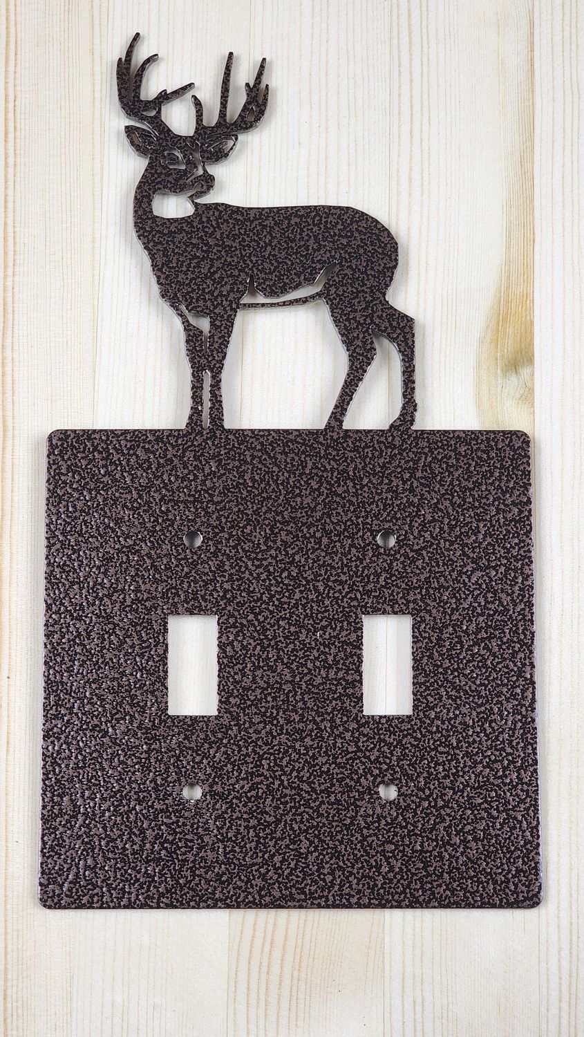 Whitetail Deer Light Switch/Outlet Cover Plates - Socket Covers