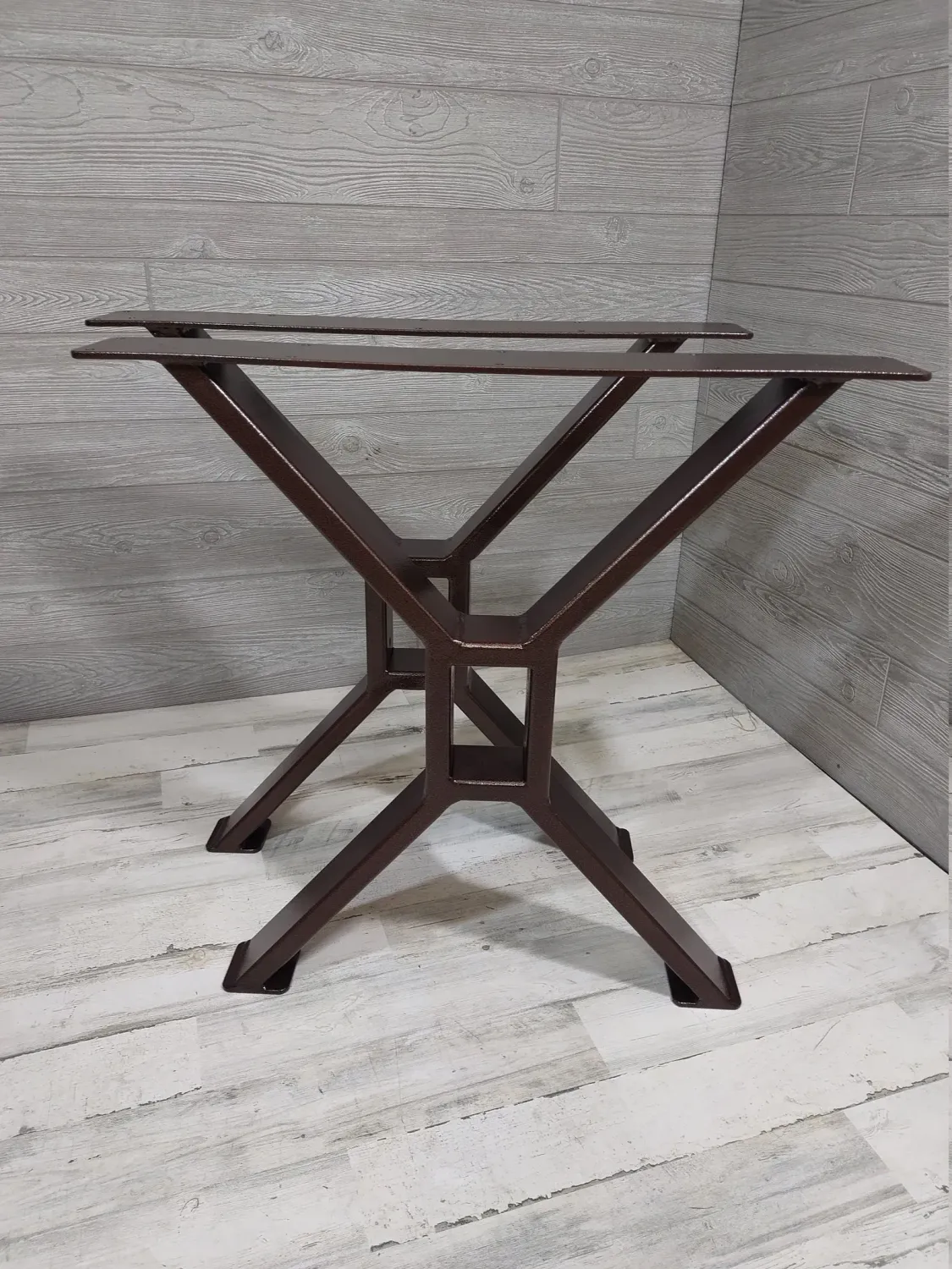 X Beam Style Table Legs | Set Of 2 | Dining Table Legs | Table Legs | Powder Coated | Dining Table