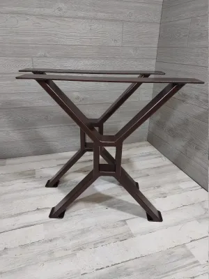 X Beam Style Table Legs | Set Of 2 | Dining Table Legs | Table Legs | Powder Coated | Dining Table X Beam Style Table Legs | Set Of 2 | Dining Table Legs | Table Legs | Powder Coated | Dining Table