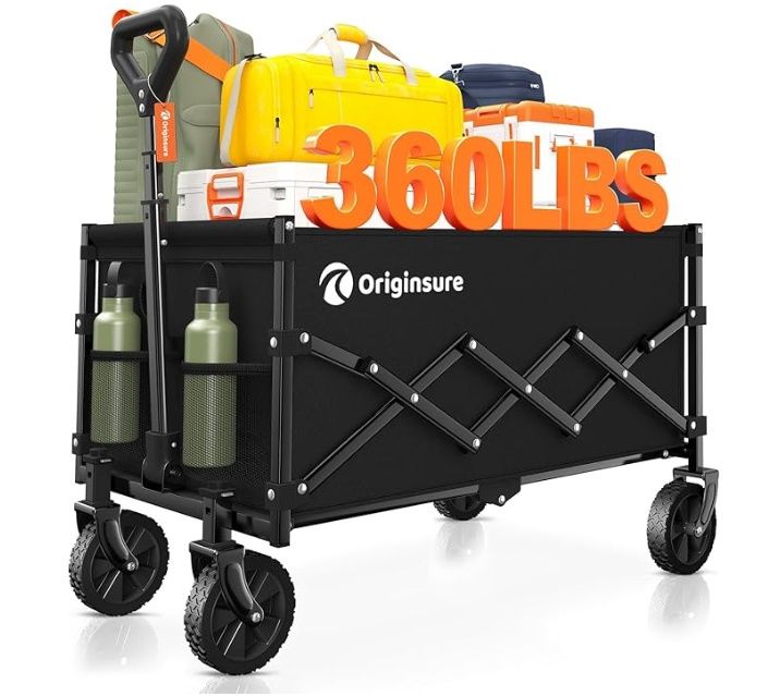 Originsure Collapsible Wagon Cart Foldable