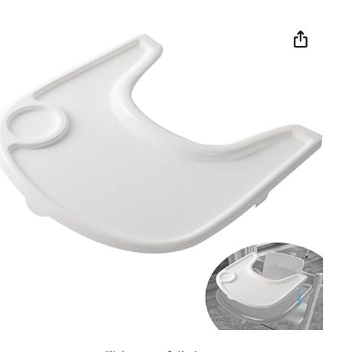LuQiBabe Baby High Chair Tray Compatible with Stokke Tripp Trapp