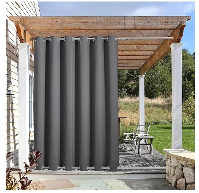 NICETOWN Blackout Outdoor Patio Curtain &amp; Drape Waterproof