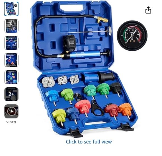 Orion Motor Tech Coolant Pressure Tester Kit,