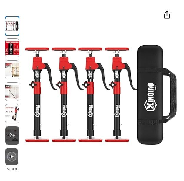 XINQIAO Cabinet Jacks for Installing Cabinets 4pc