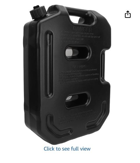 Gas Can, 2.6 Gallon Gas Tank, 10L