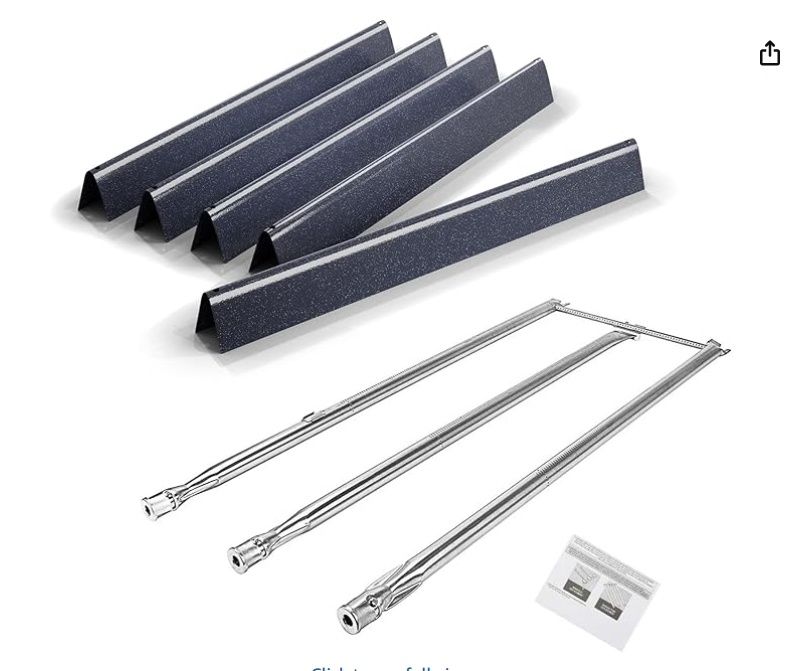 QuliMetal 67722 Grill Burner with 7540 24.5 Inch