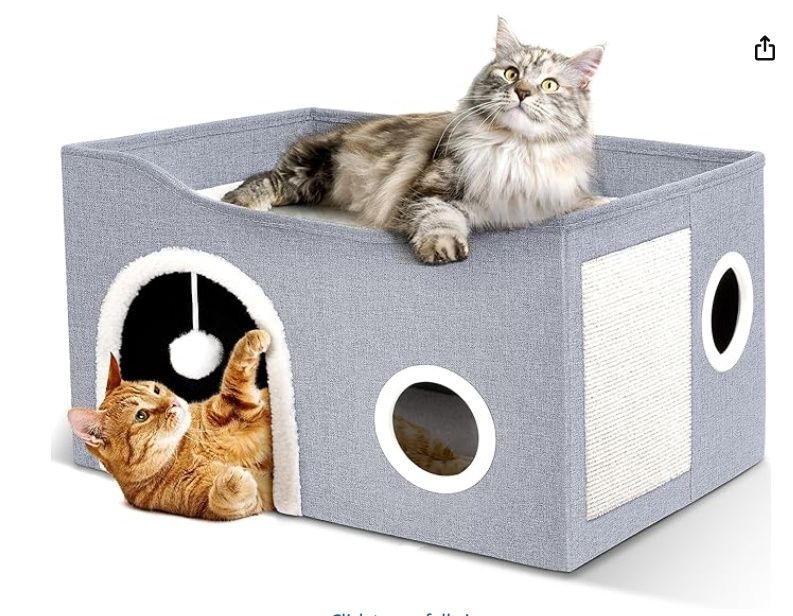 Heeyoo Cat House for Indoor Cats