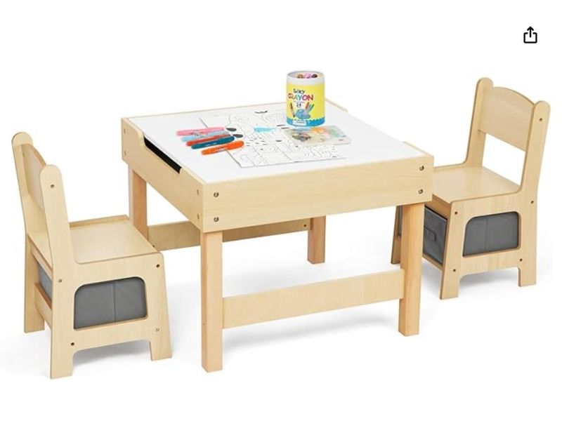 OOOK 3 in1 Kids Table and Chair Set