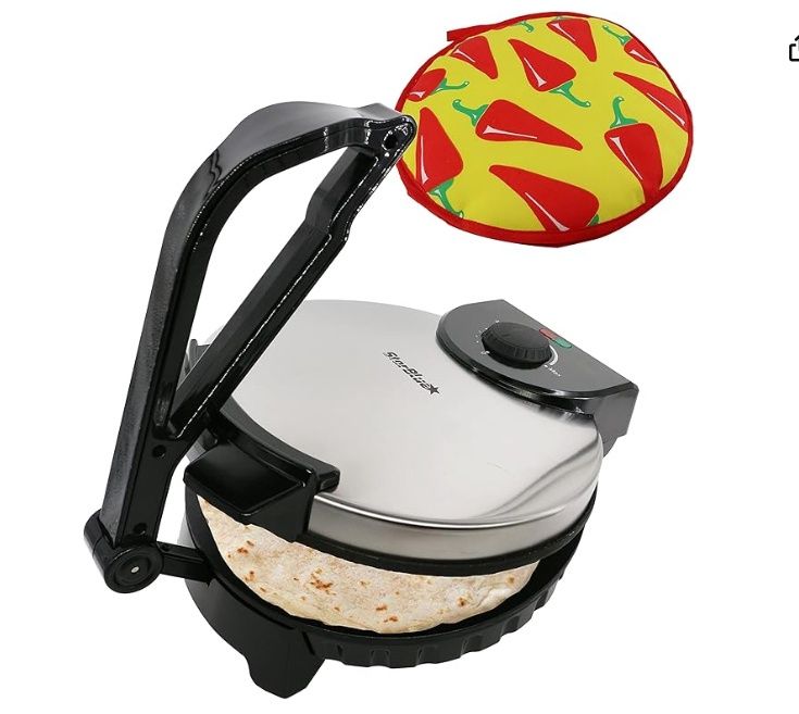 10inch Roti Maker by StarBlue with FREE Roti Warmer