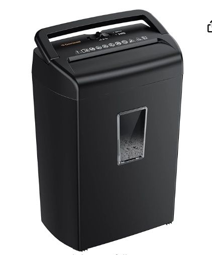 Bonsaii 10-Sheet Cross Cut Paper Shredder