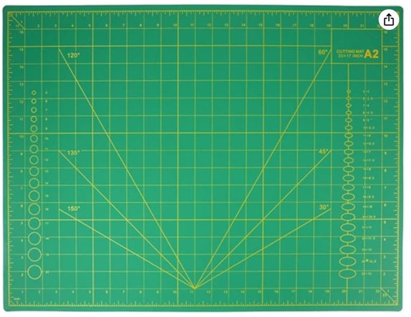 FOME HOME Self-Healing Cutting Mat, A2 Size, 5 Layer