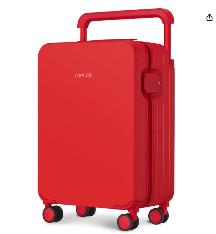 TUPLUS Suitcase Lightweight Luggage Hard Shell 20&quot; MSRP $259.00