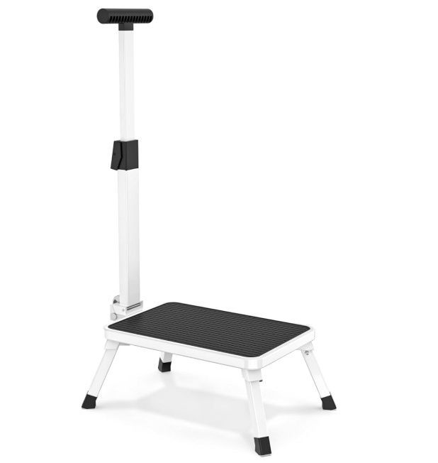 Xtsuen Foldable Step Stool with Handle,