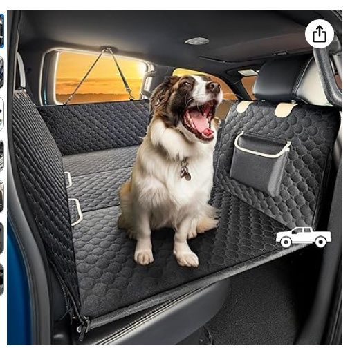 SHARLOVY XL Truck Back Seat Extender for Dogs