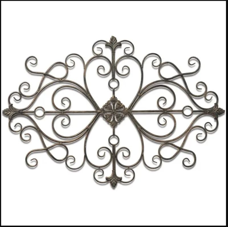 Sintosin Rustic Wrought Iron Wall Art