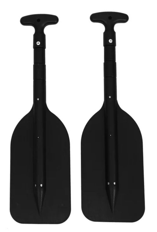 QusenongCA 2pcs Adjustable Aluminum Alloy Oar
