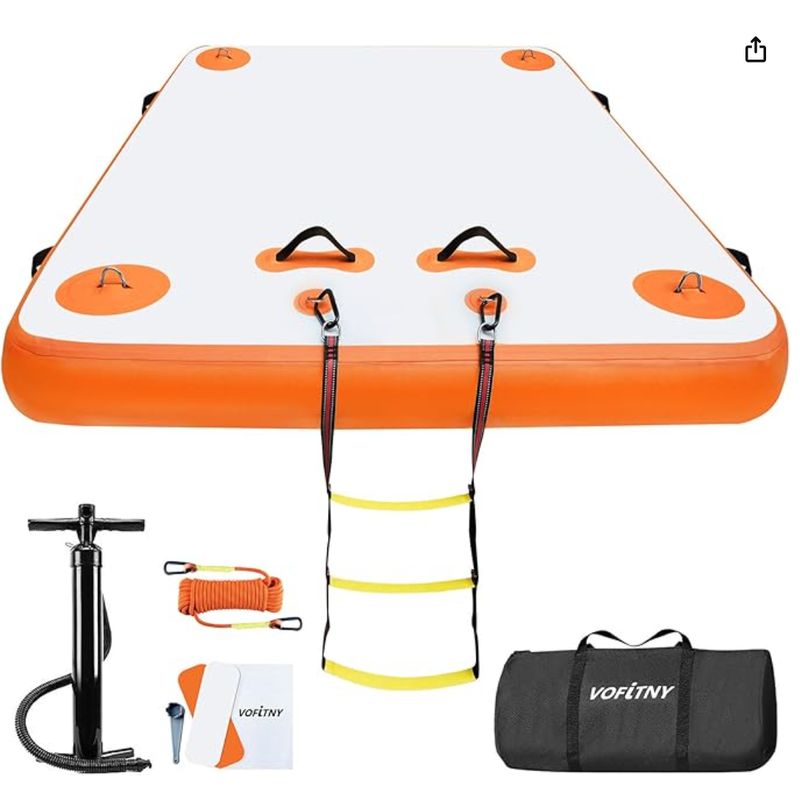 VOFiTNY Inflatable Floating Dock