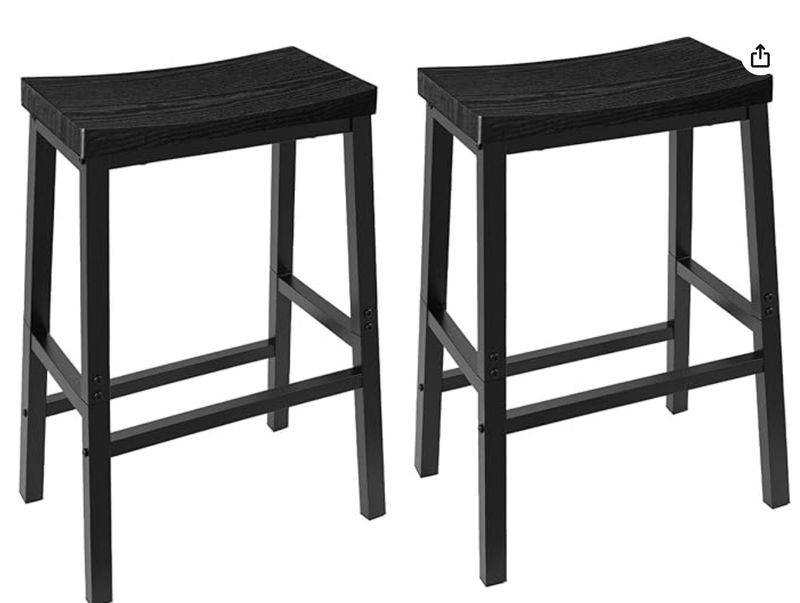 HOOBRO Bar Stools, Set of 2