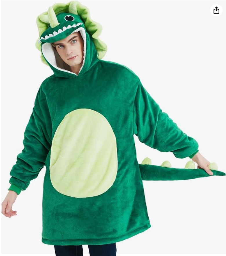 dressfan Unisex Triceratops Hoodie