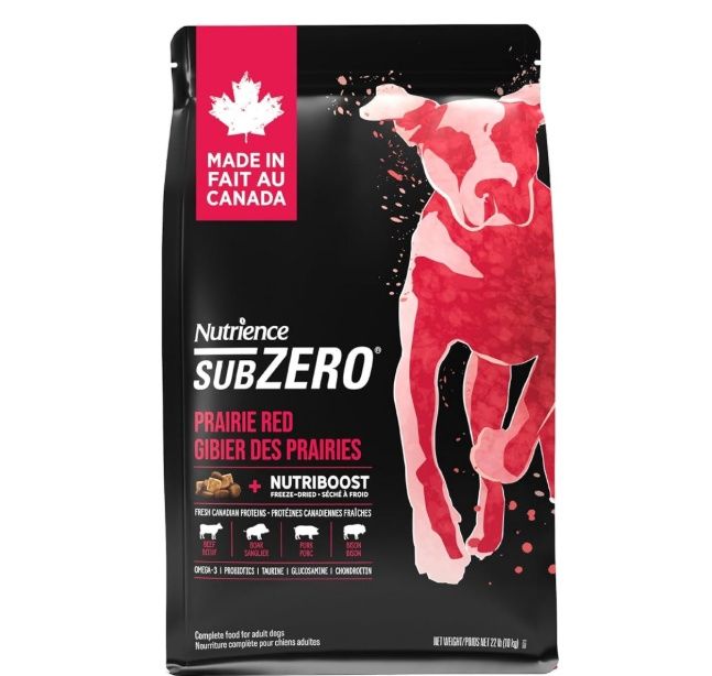 Nutrience Grain Free Subzero Dog Food, 10 kg (22 lbs)