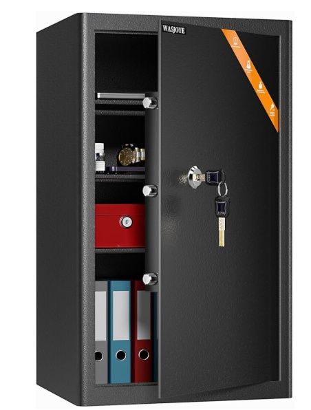 WASJOYE Large Cabinet Safe Box - High Security Anti-theft Safe Box