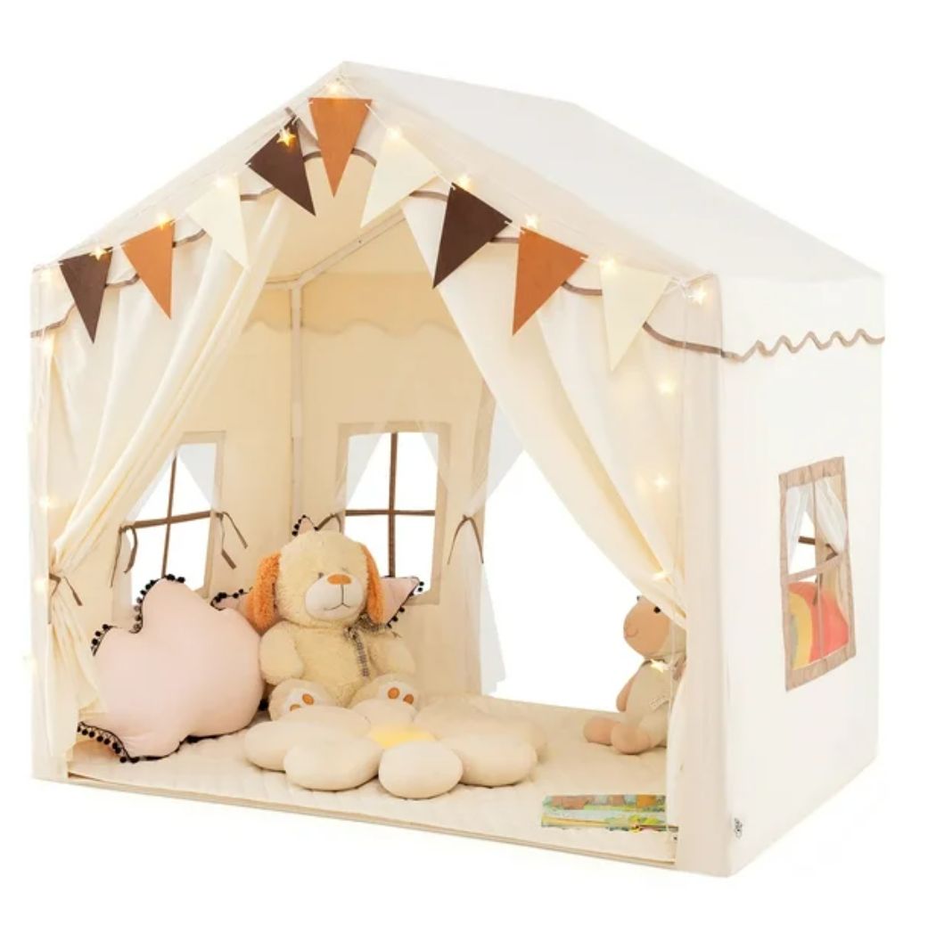 Gymax 3-4 Kids Large Play Tent